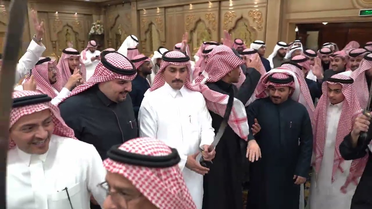 زواج الشاب / محمد سعد الحريري ، قاعة الاندلس بالدمام