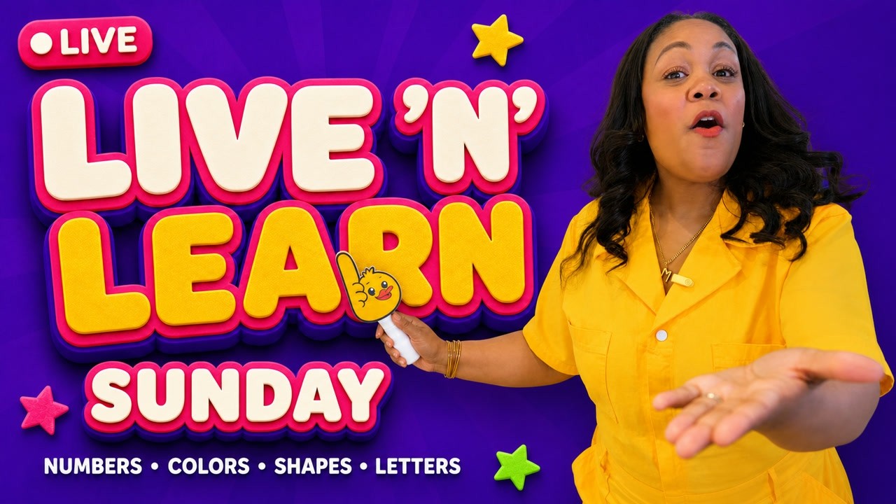 🔴LIVE 'n' Learn! | Toddler & Preschool Learning | Learn with Ms. Monica + Songs for Kids