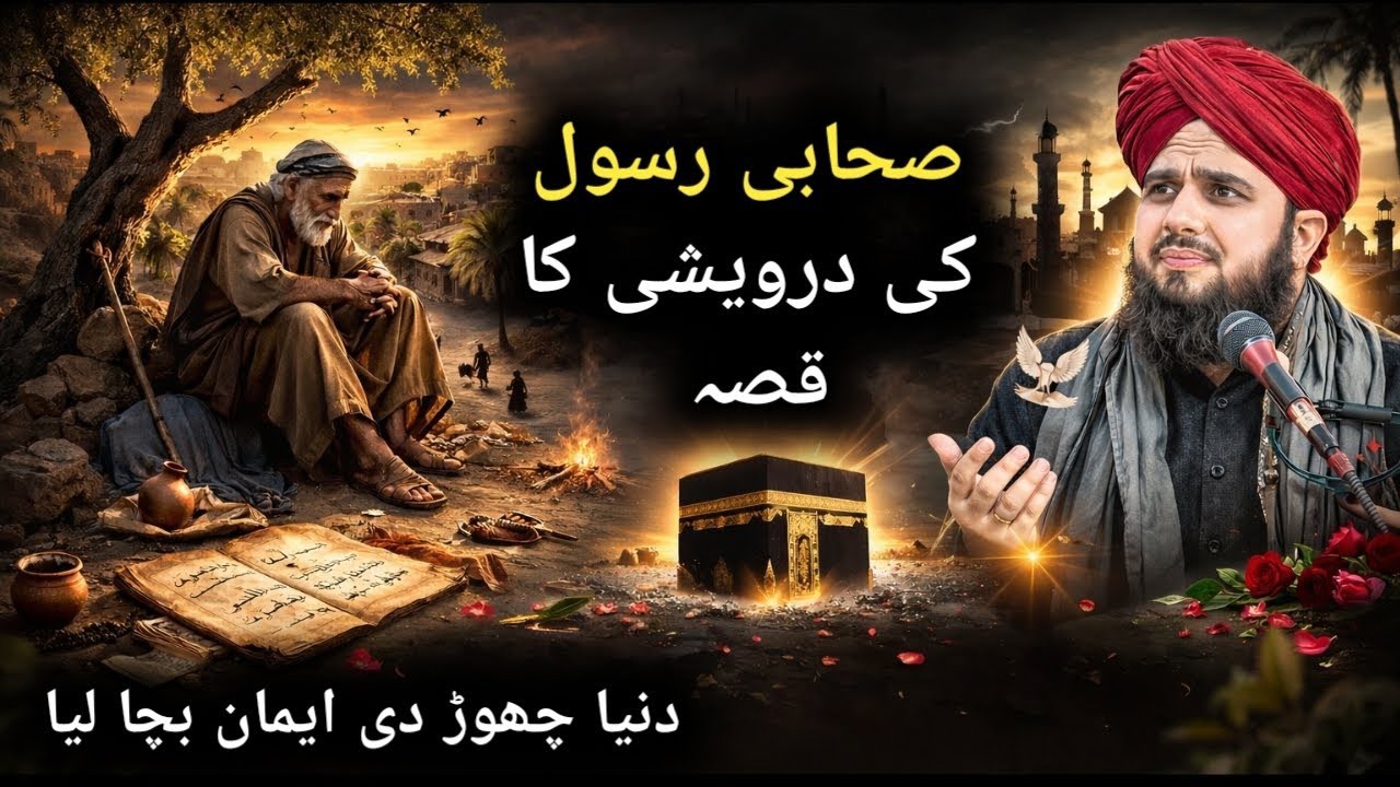 Sahabi Ki Darveshi | Heart Touching Islamic Story in Urdu | Peer ajmal Raza qadri 