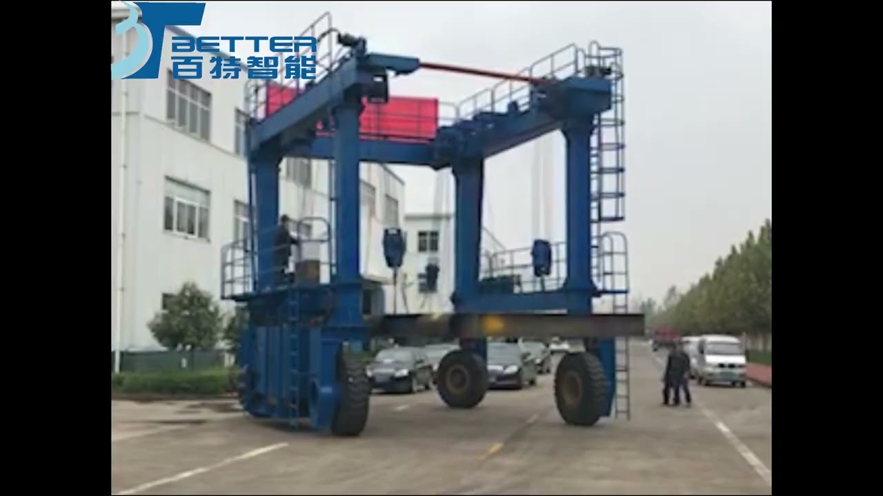 Smooth Material Handling In Workshop And Dock Environments Container Straddle #materialhandling