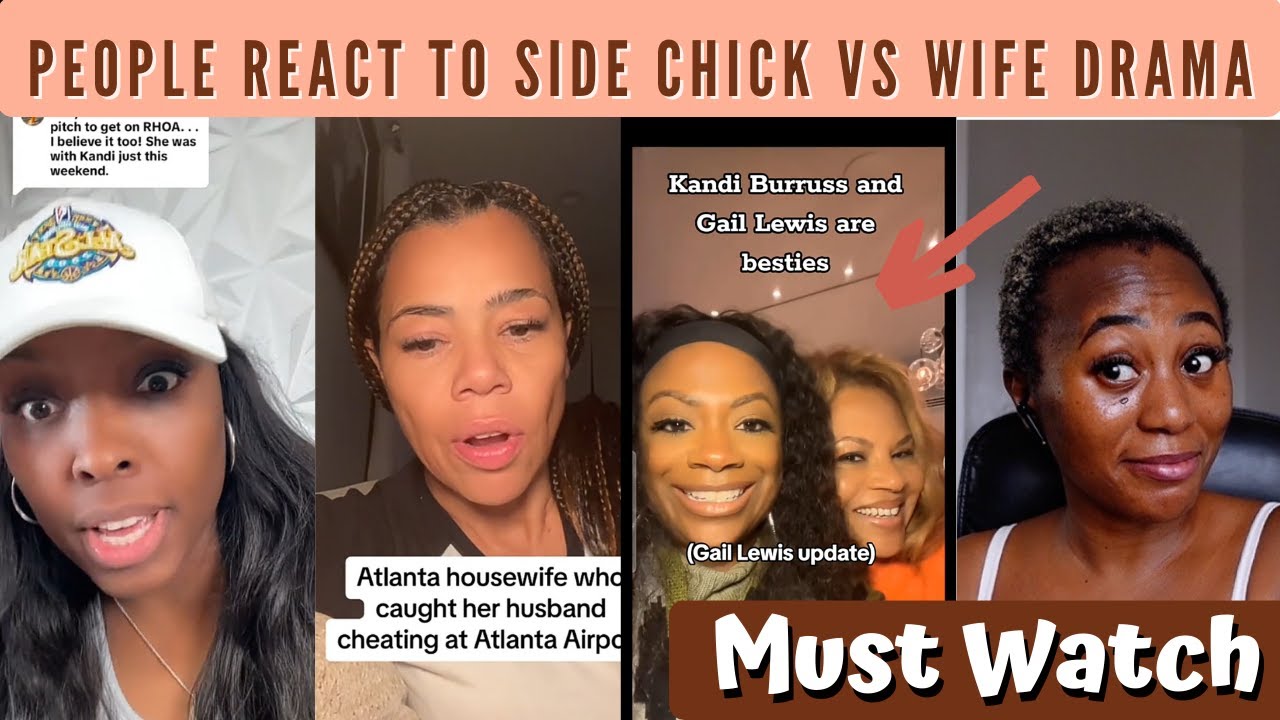 People's Reaction To Viral Video Of Side Chick And Husband Caught At Airport Drama - Part 3