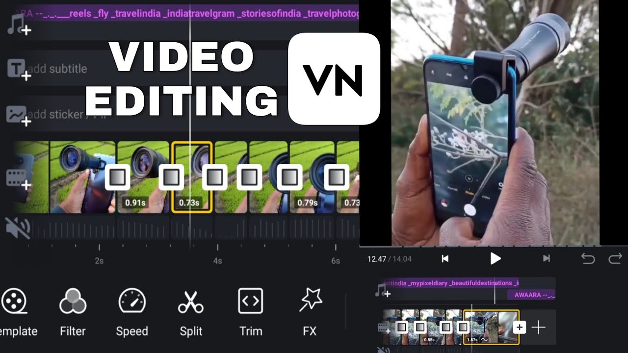 VN Speed Photo Video Editing | How To Make Speed Photo Video In Vn Video Editor | Vn App Tutorial