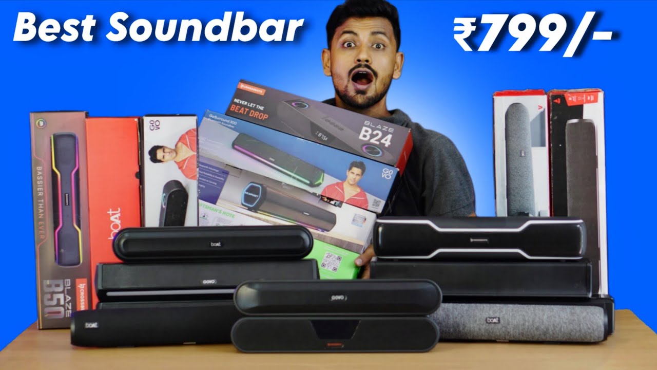 TOP 7⚡ Best Soundbars Under ₹1000 in 2025 India (Don't miss) 🎵 Best Speaker under 1000 🔊🔥