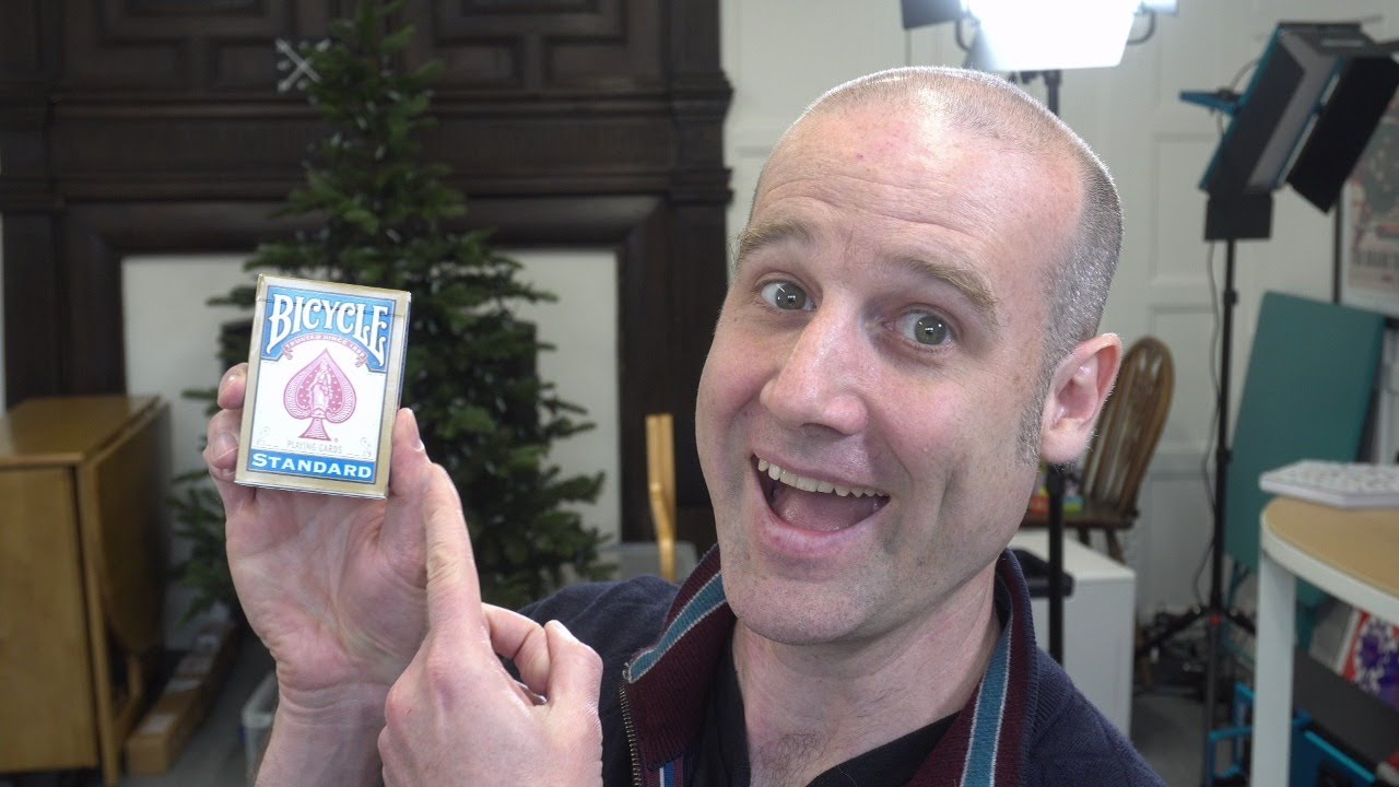 Matt performs the Any Card at Any Number magic trick LIVE