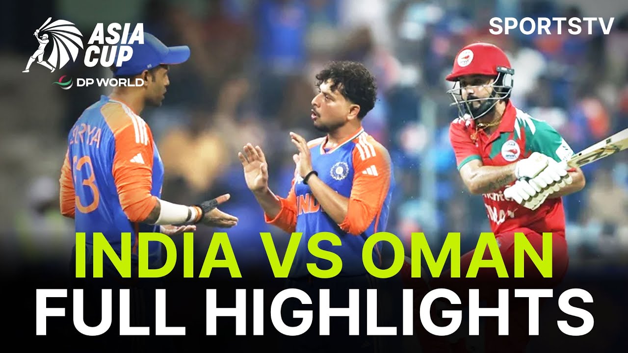 Match 12 | India vs Oman | Match Highlights | DP World Asia Cup 2025 | ZF1K