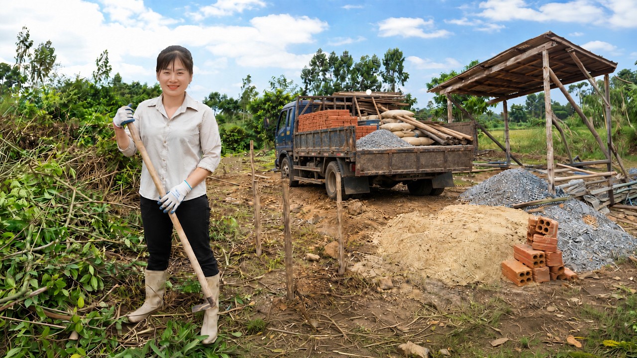 Building a New Farm From Scratch | Cleaning the Land and Preparing for Construction