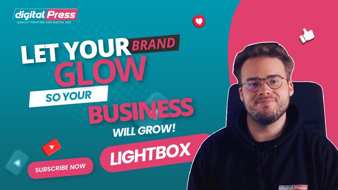 Shine Your Brand with Custom Lightboxes Display | Digital Press