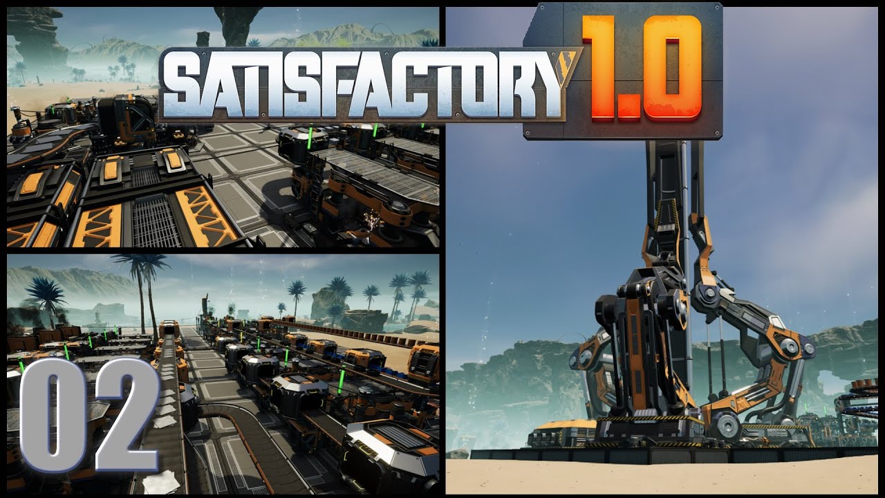 Satisfactory S4 - Ep 02: Huge Base Expansion