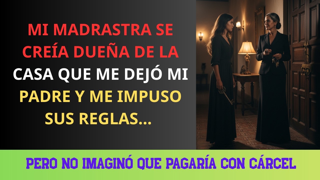 Mi madrastra cree que es dueña de la casa que me dejó mi padre fallecido e impone sus reglas