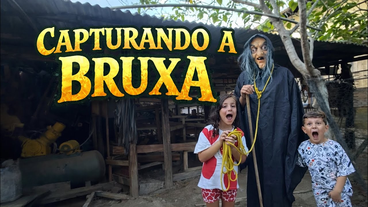 A BRUXA MALVADA FOI CAPTURADA! (VOCÊ NÃO VAI ACREDITAR) - LAURA E GABRIEL