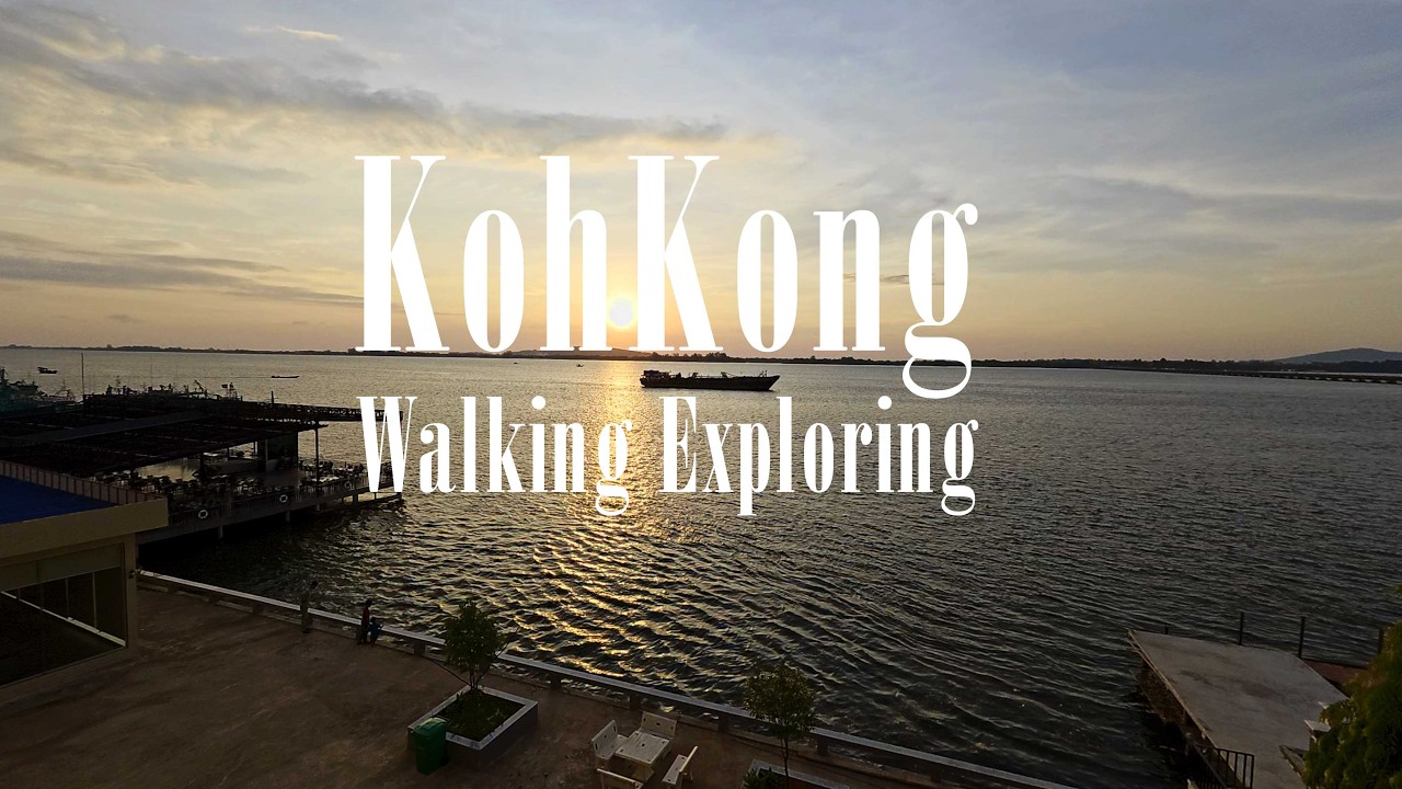 Kohkong Province Walking Exploring | Countryside Walking Tour 🌾 | Relaxing Nature & Rural Life