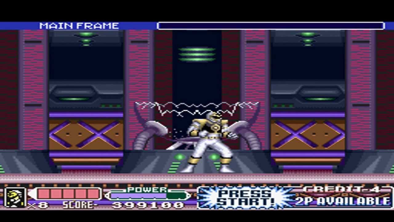 TAS Mighty Morphin Power Rangers The Movie [SNES] em 31:27