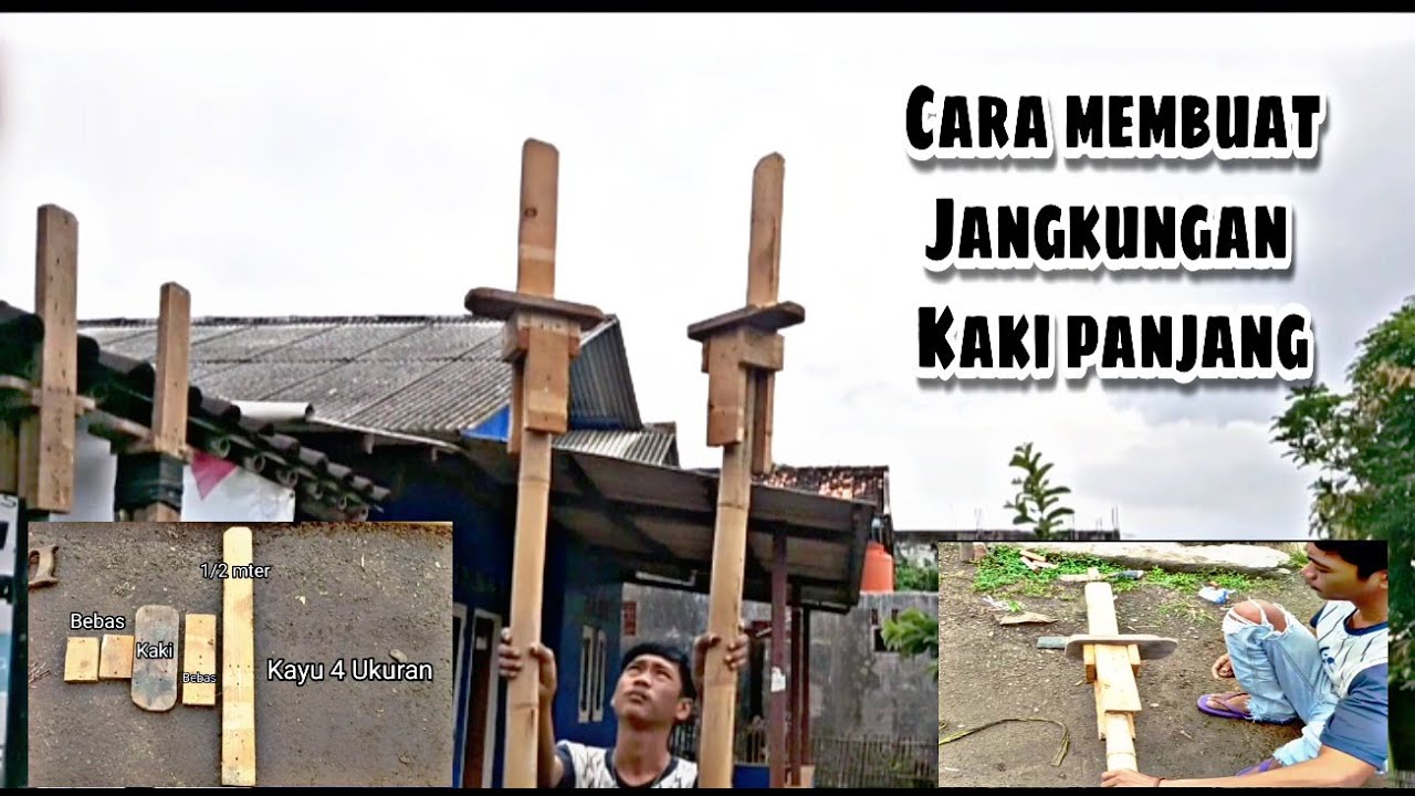 Cara Membuat Jangkungan / kaki panjang #YoutubeShorts