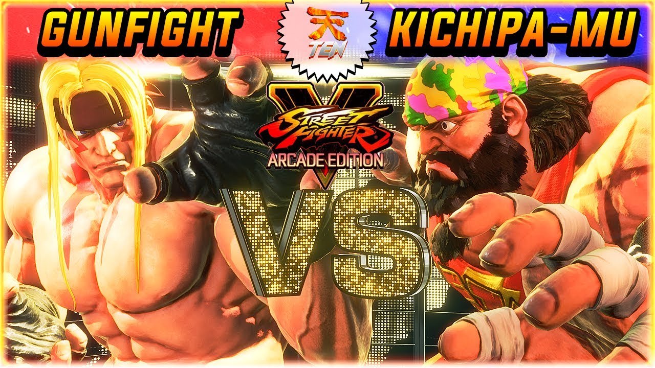 SFV AE ✪ GUNFIGHT (#1 Online ALEX) vs KICHIPA-MU (Zangief) | FT3 Sets ✪ SF5 TenSFV