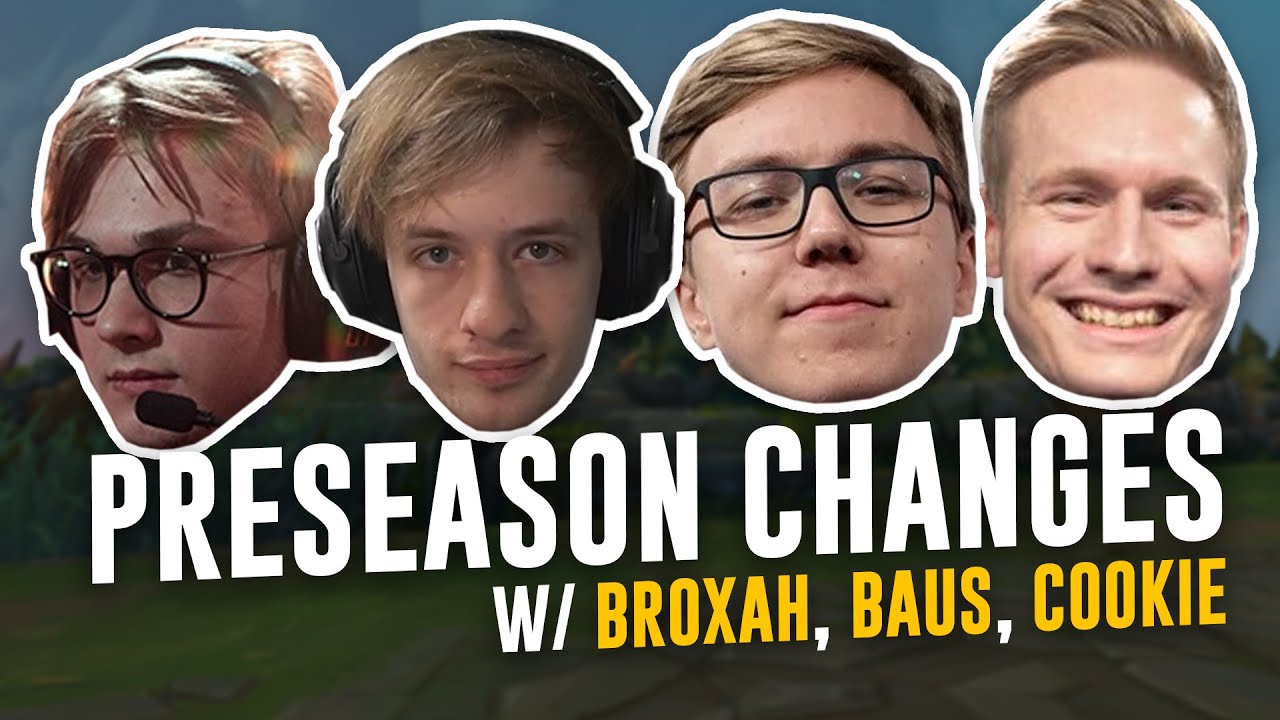 Preseason discussion with @Thebausffs @BroxahLoL @CookieLoL