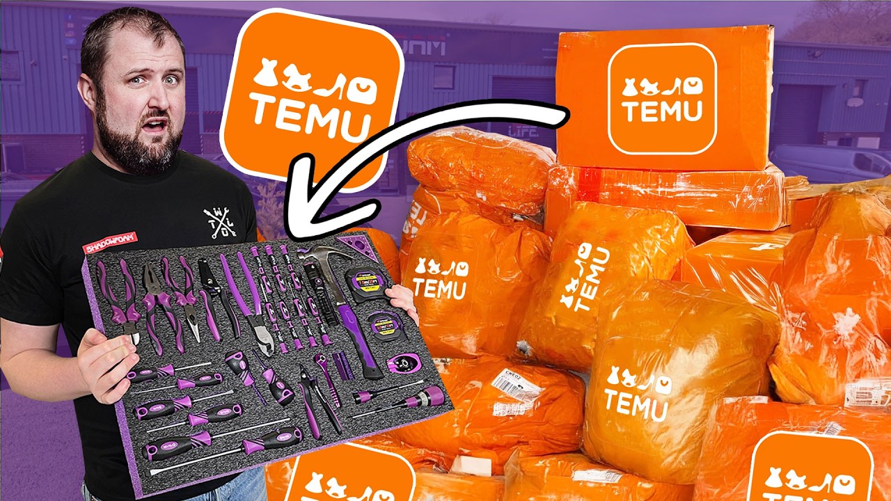 I Bought OVER £600 of TEMU Tools!