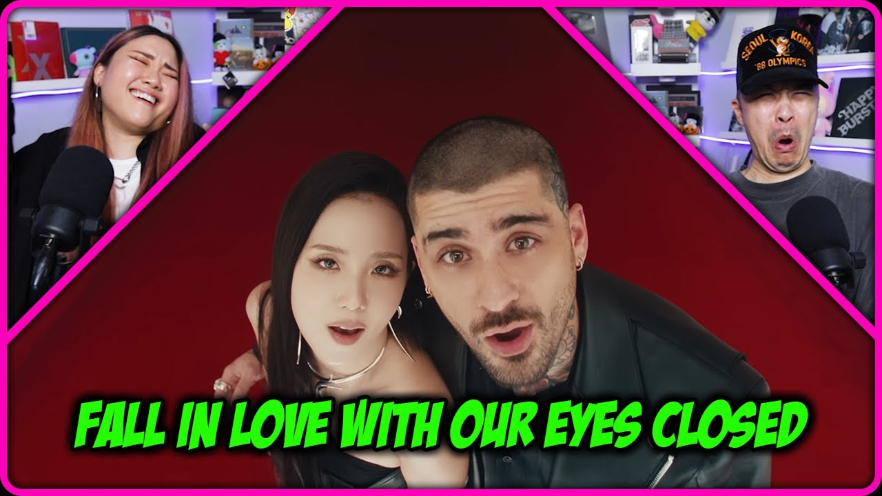 JISOO X ZAYN - EYES CLOSED (ОФИЦИАЛЬНЫЙ MV) | РЕАКЦИЯ + НАША ИНТЕРПРЕТАЦИЯ!