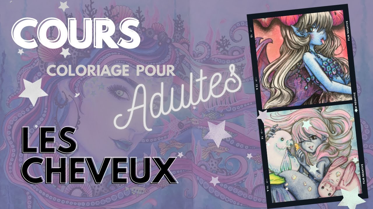 [Cours de coloriage] Les cheveux ❣️