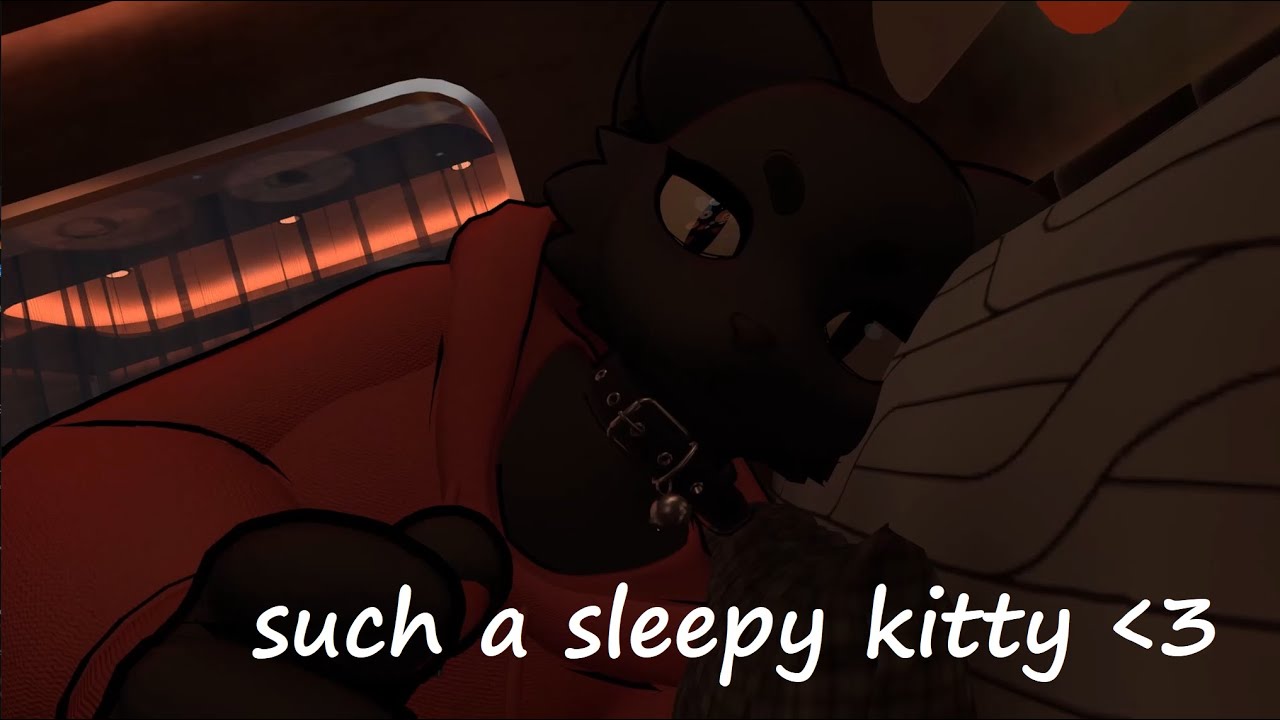 a vacation with your adoptive parent! ❤️ (happy talk, cozy purring, and a gentle music box!)