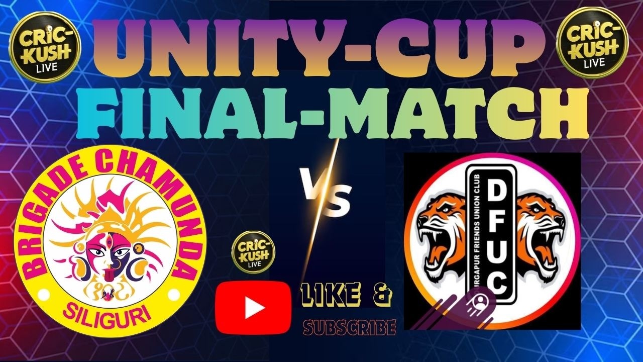 FINAL-MATCH ||UNITY CUP 2026|| BRIGADE CHAMUNDA vs DFUC DURGAPUR #cricheroes #cricket #tenniscricket