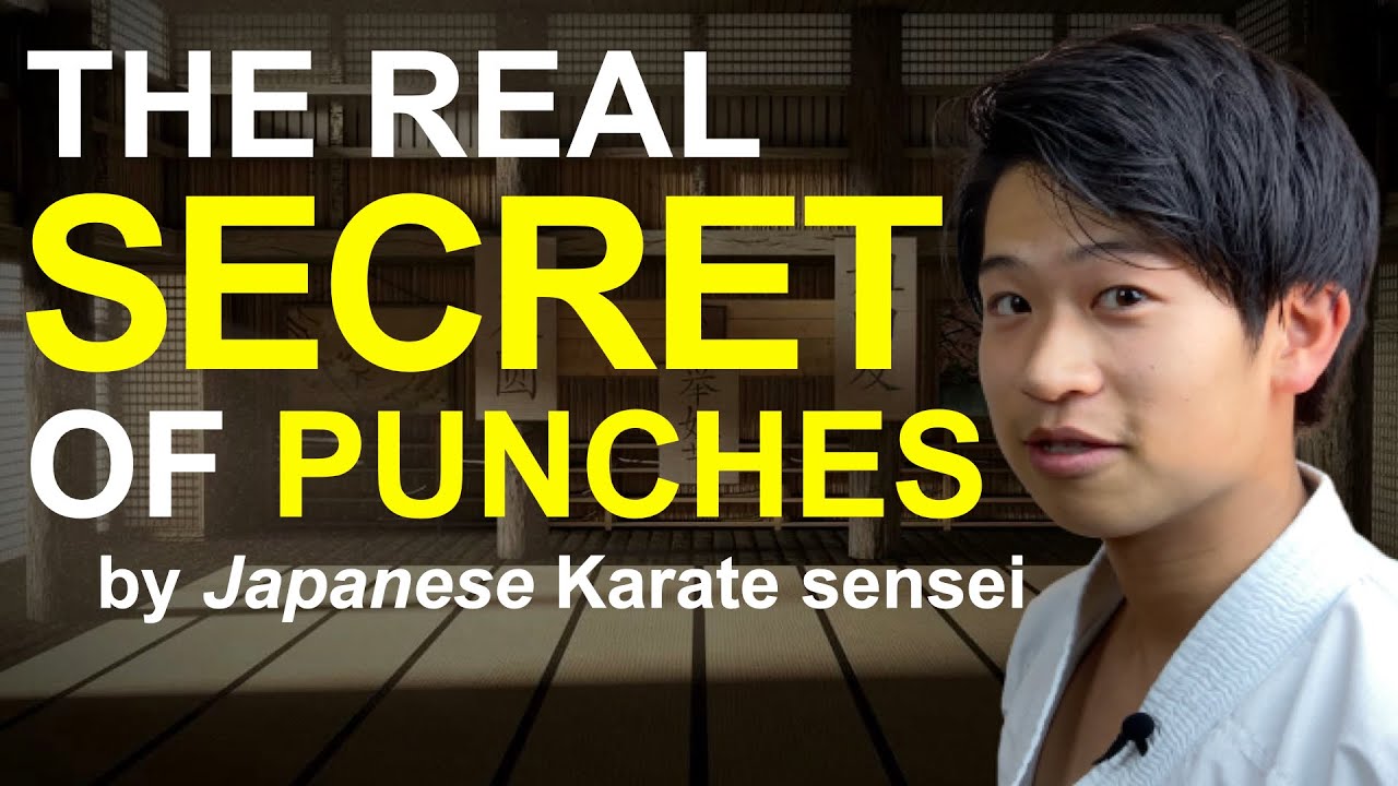 The Real SECRET Of Punches By Japanese Karate Sensei