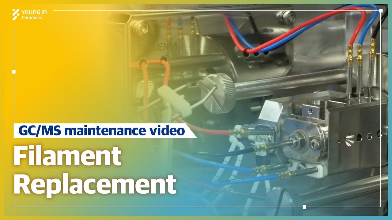[GC/MS maintenance] Filament Replacement | ChroZen GC/MS