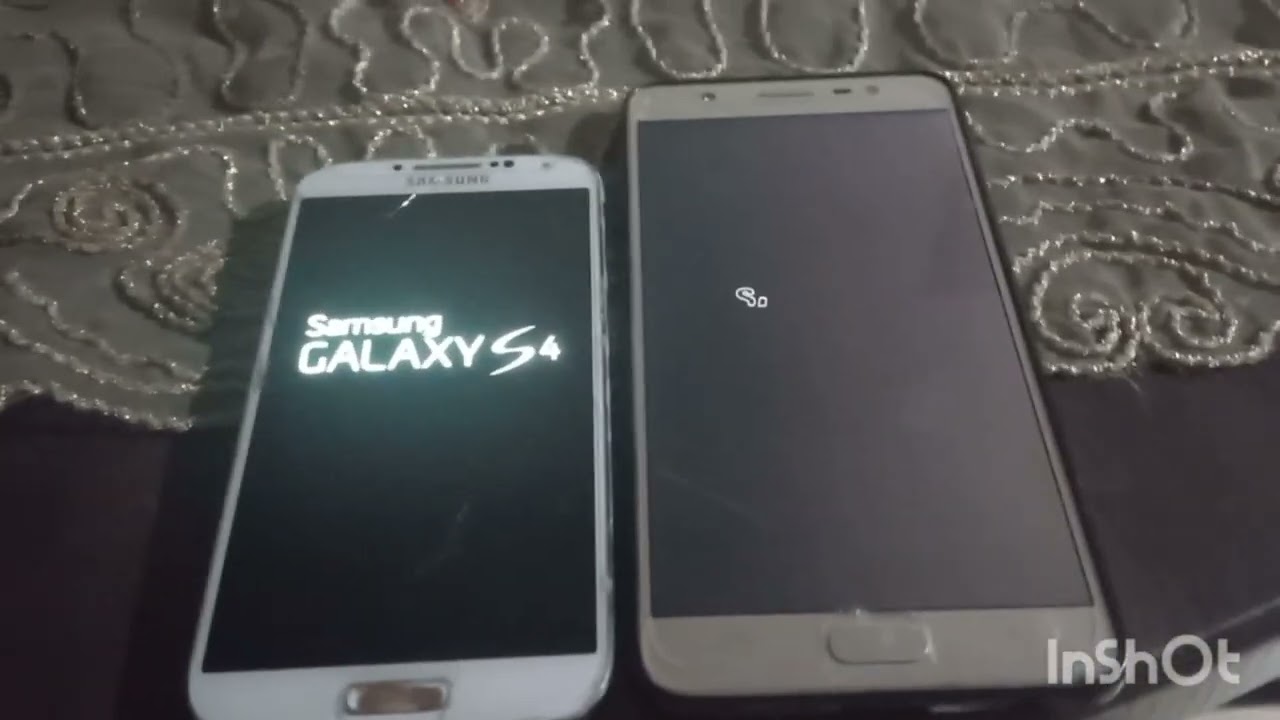 Restart showdown - Galaxy S4 vs. J7 Max (Edited footage for the first time)