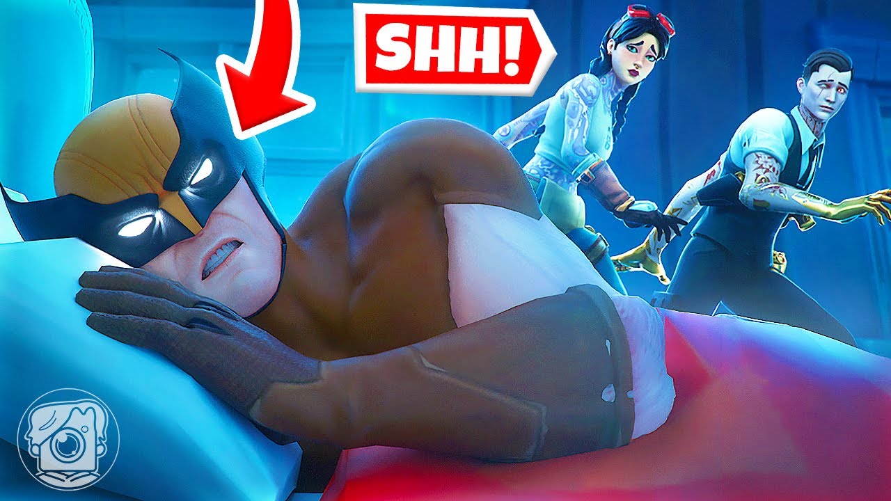 DON'T WAKE WOLVERINE... or ELSE! (Fortnite Challenge)