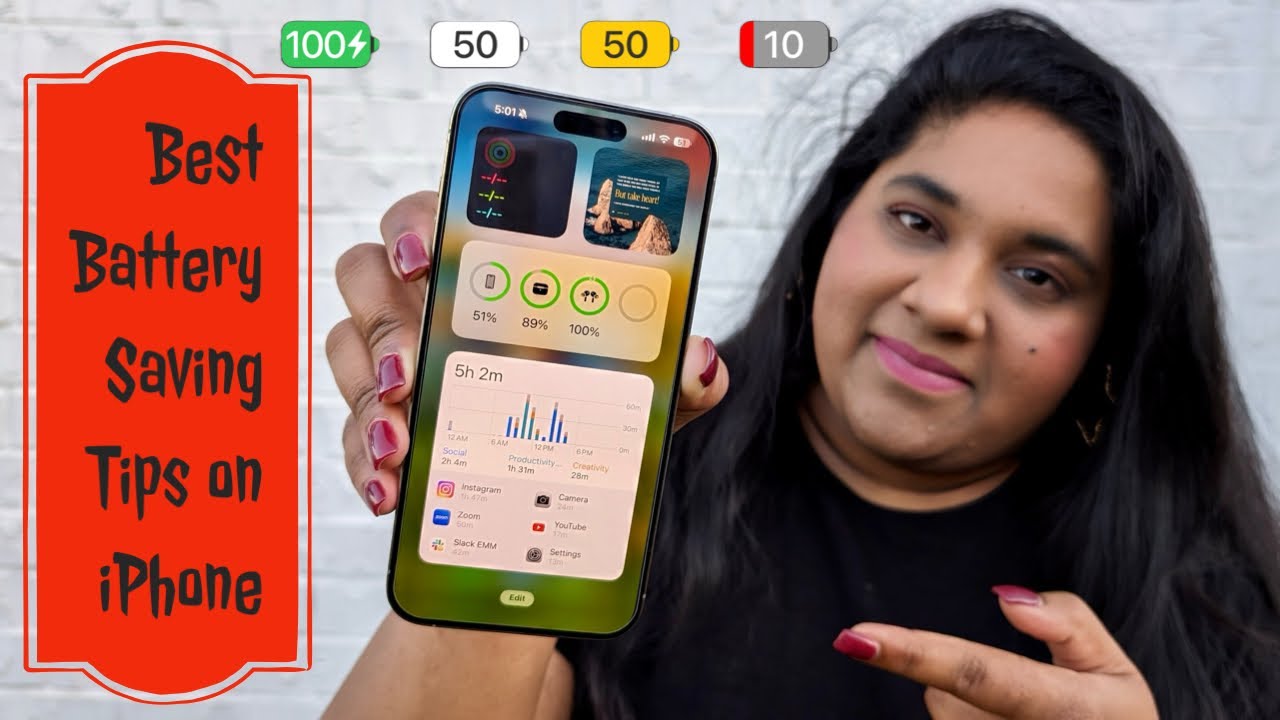 Best Battery Saving on iPhone in Telugu By PJ
