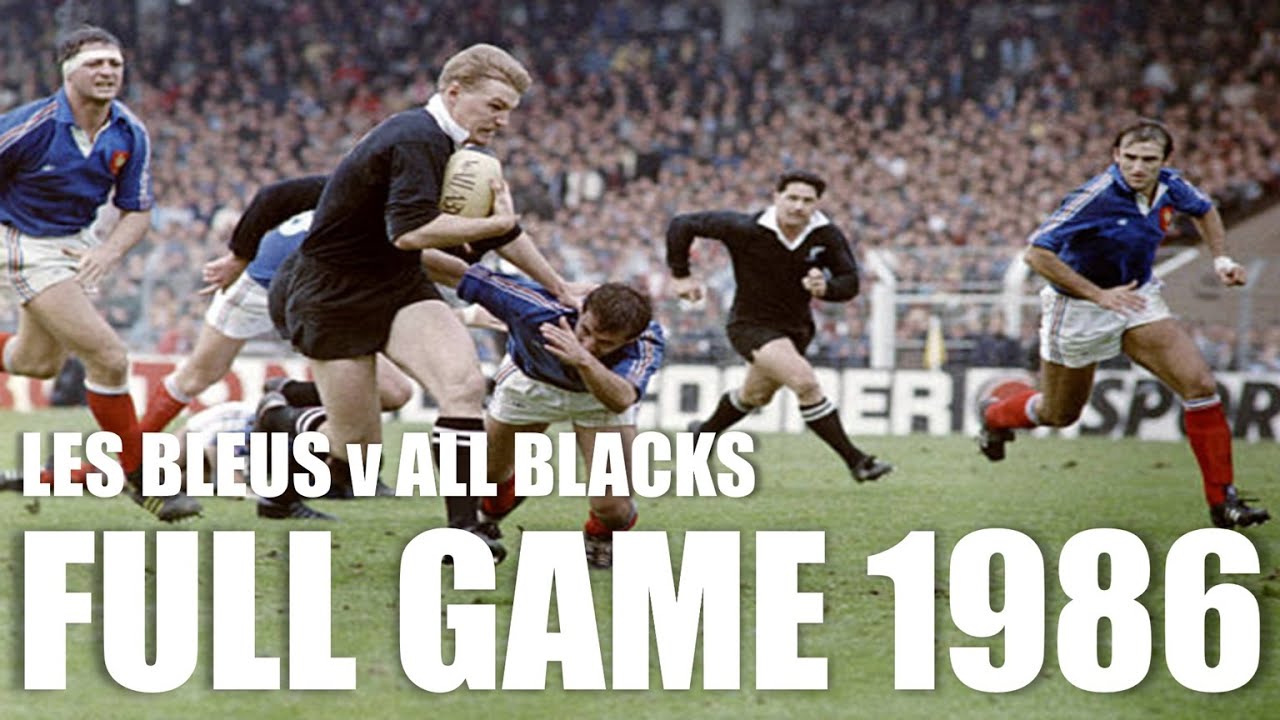 France v New Zealand | 1986 Test 1 | Full Match