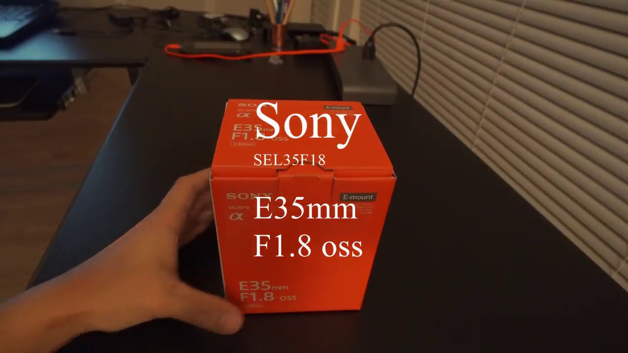 Sony 35mm F1.8 E-mount Prime Lens