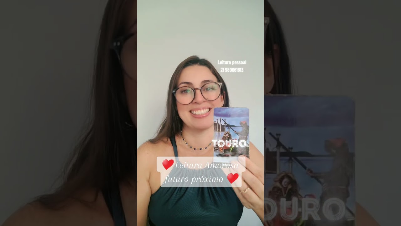 ♥️ Leitura Amorosa futuro próximo ♥️#touro #amor 