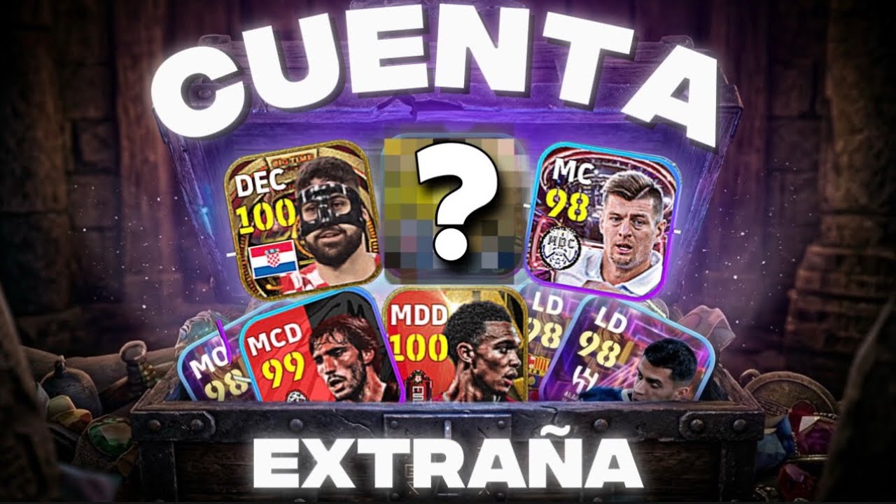 MI NUEVA CUENTA de eFootball es demasiado EXTRAÑA… 