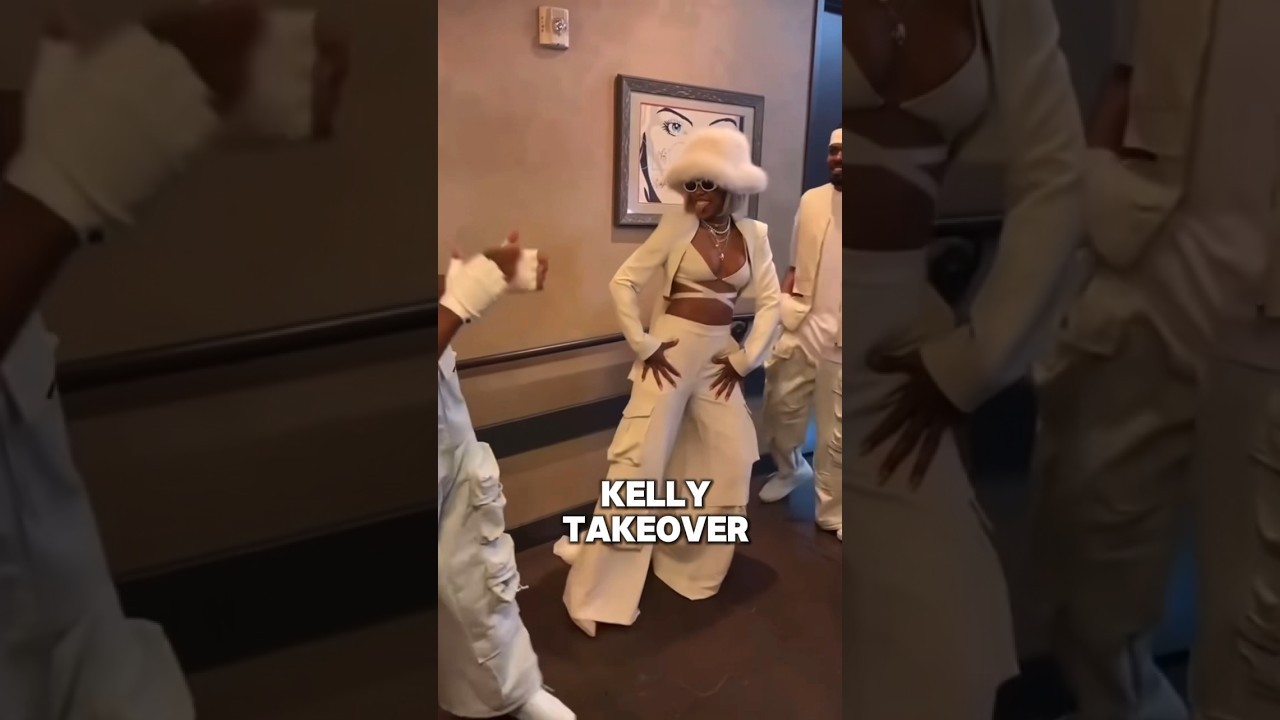 Kelly Rowland Getting Down Backstage