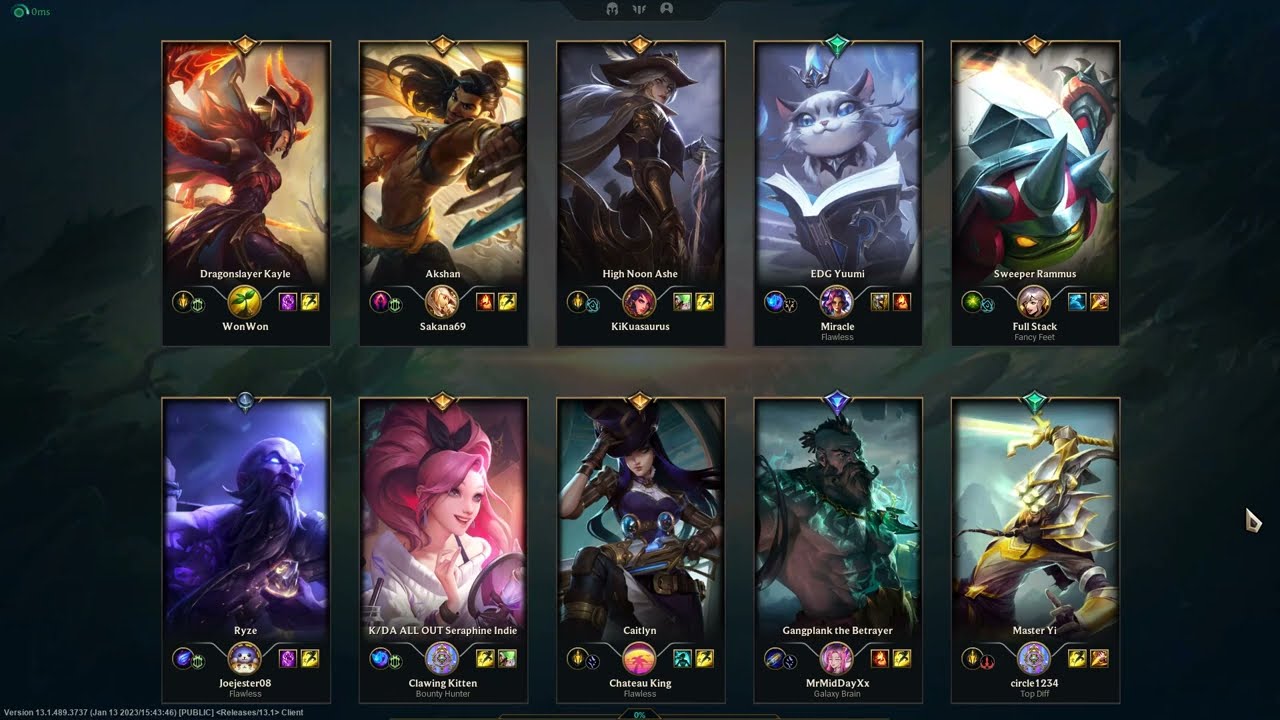 Rammus Jungle Against Master Yi Jungle With Aftershock League of Legends Patch 13.1 Season 13 2023