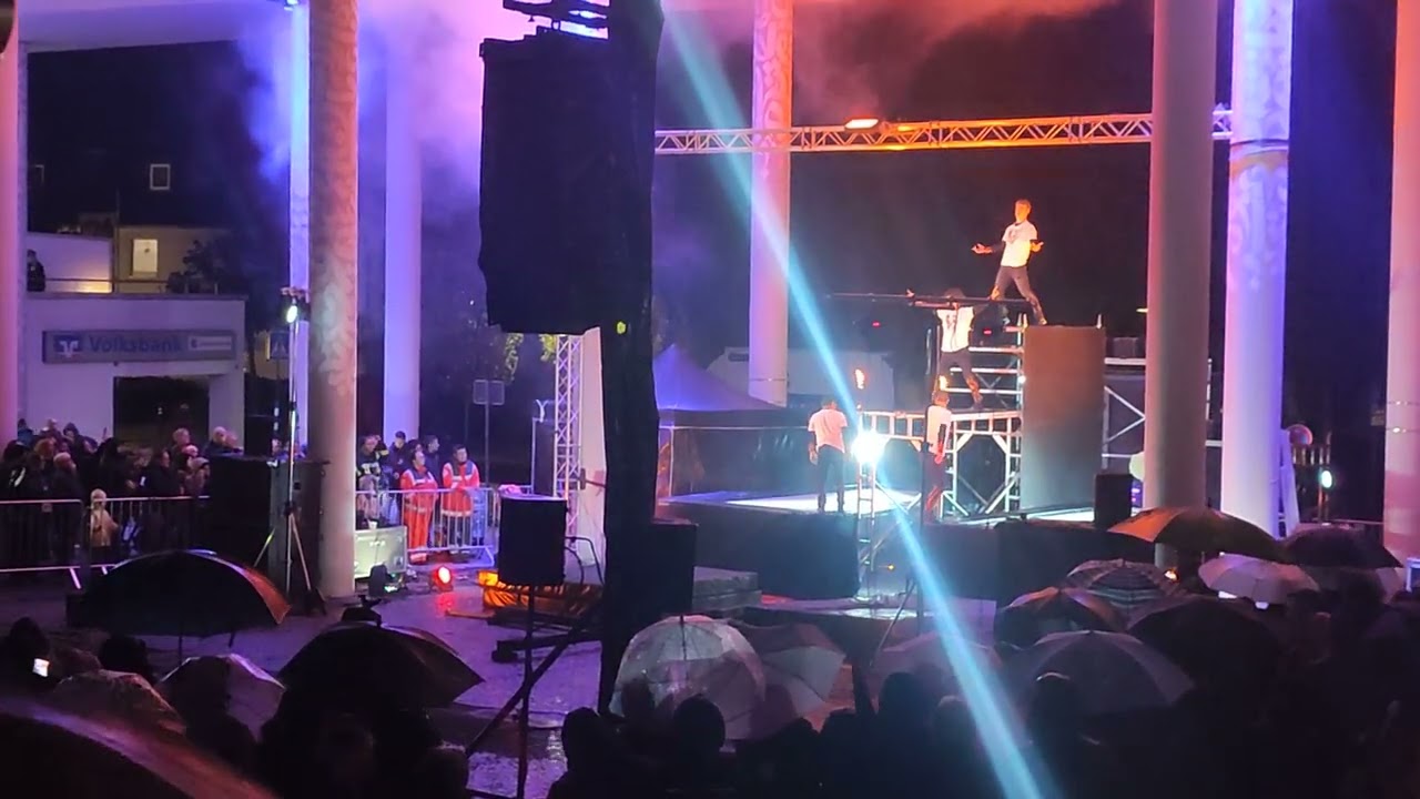 Bergkamen Feuershow Lichtermarkt 2023 #deutsch