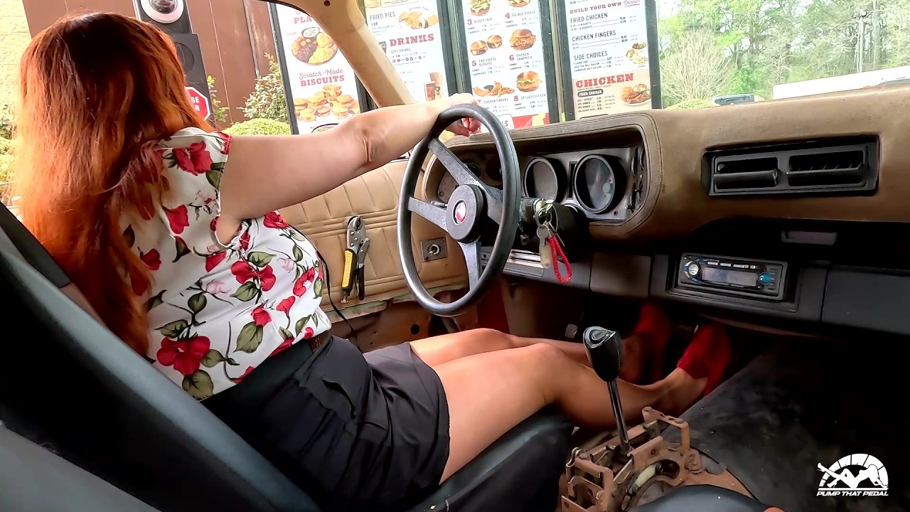 Vivian Breaking Down in a 1977 Camaro Z28 Trying to Get Lunch // Pedal Pumping Slippers #1483