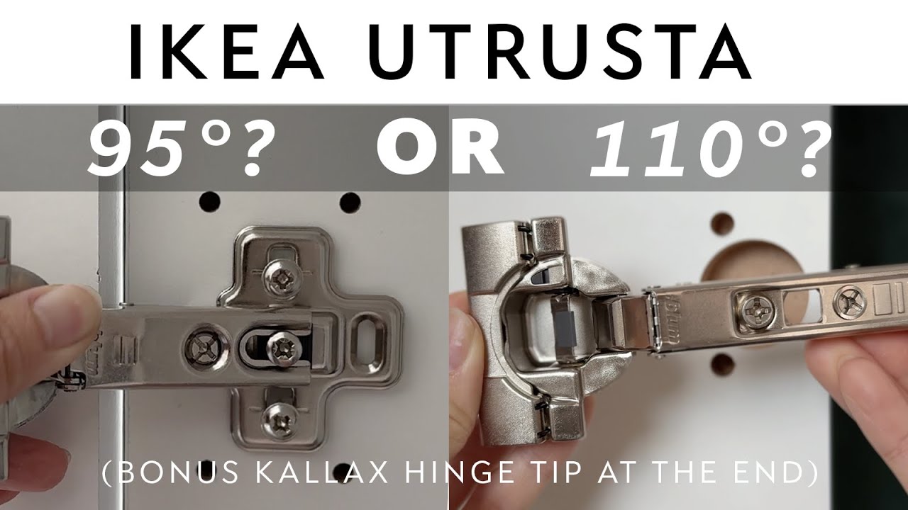 Установка петель IKEA Utrusta для кухонных шкафов: ЧАСТЬ 2