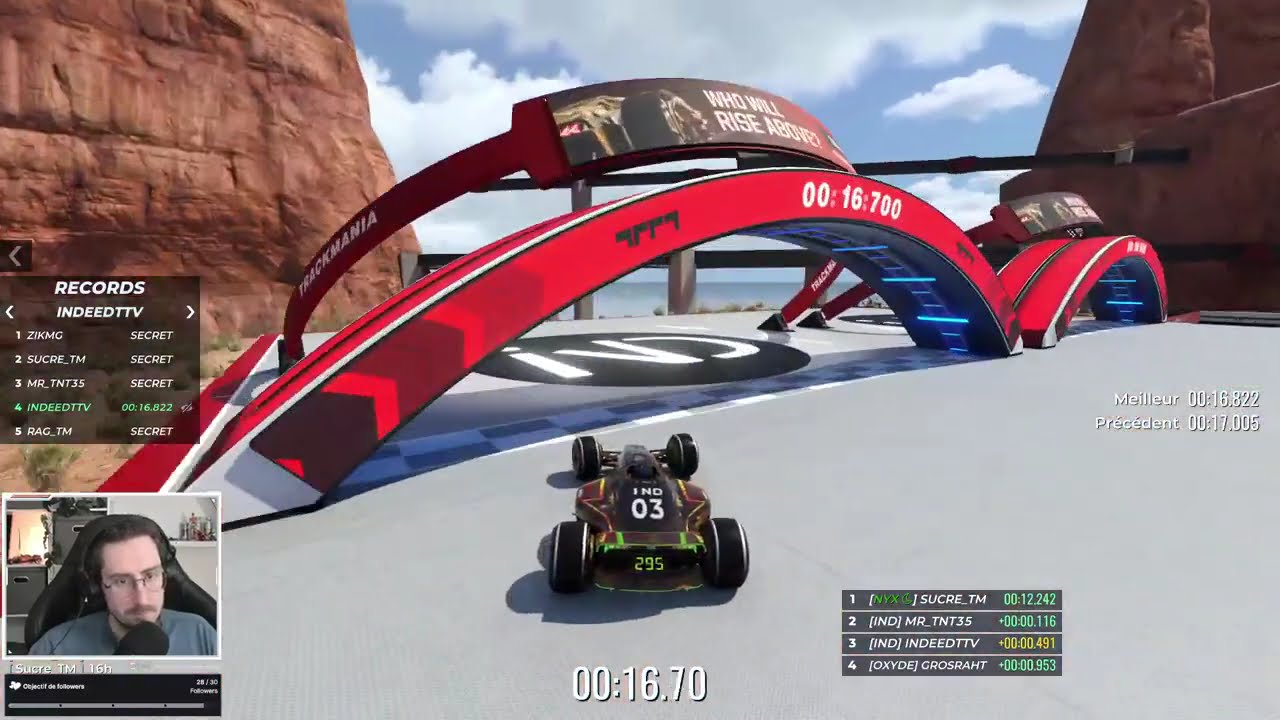 Latifi contre Verstappen - TRACKMANIA