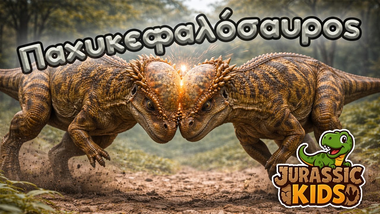 🦕 Παχυκεφαλόσαυρος – Ο Δεινόσαυρος με το ΠΙΟ ΔΥΝΑΤΟ ΚΕΦΑΛΙ! | Jurassic Kids
