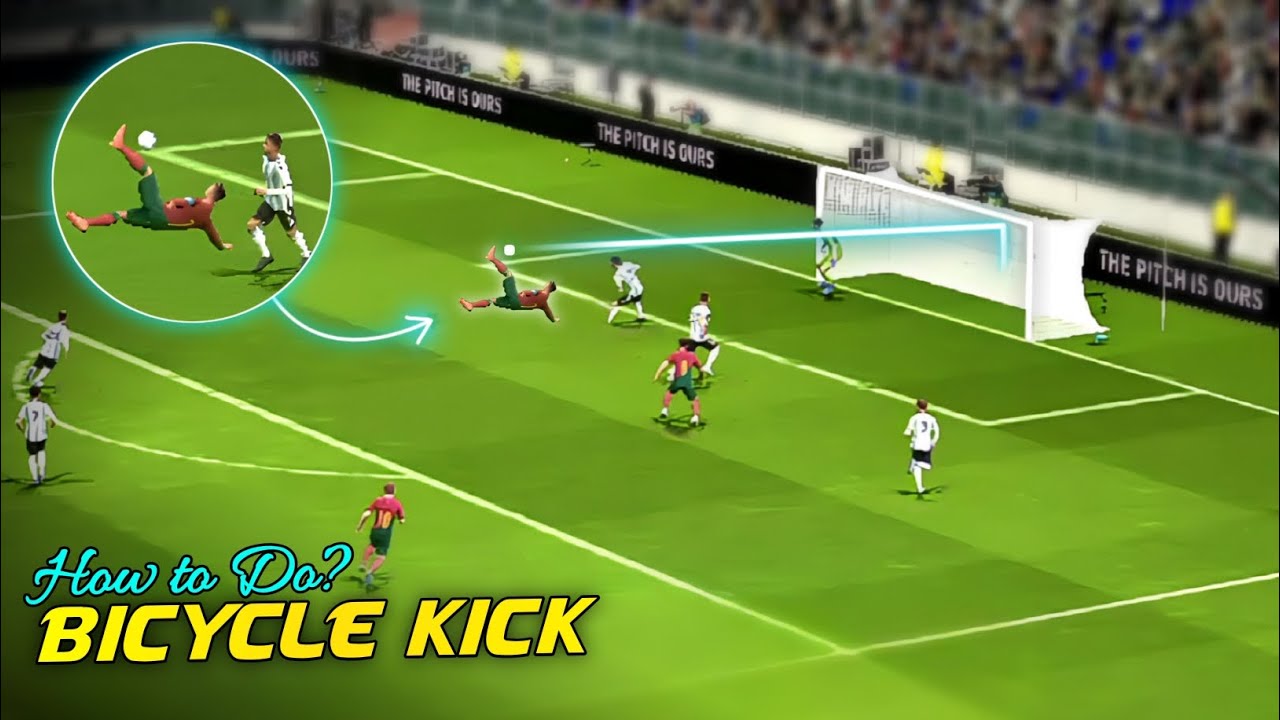 How to do Bicycle Kick (Perfectly) Tutorial/Guide in eFootball 2024 Mobile 😍