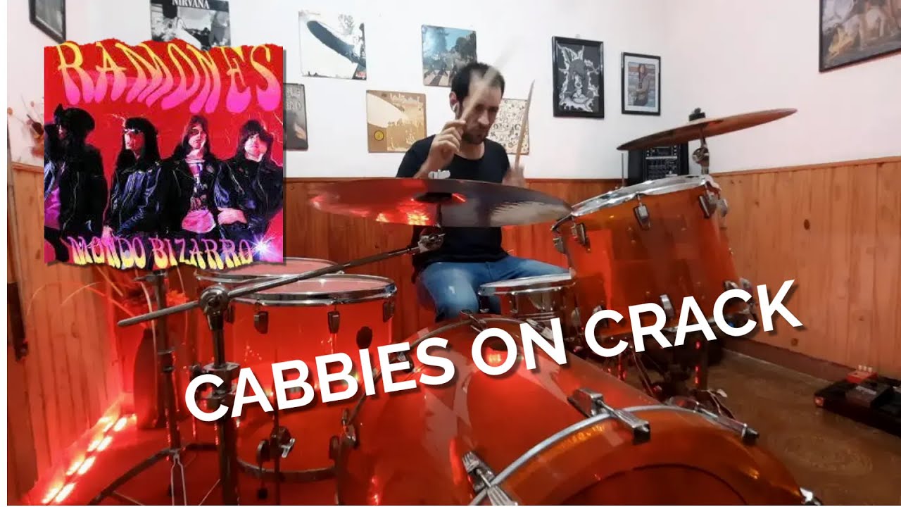 The Ramones - Cabbies on crack | Drum cover