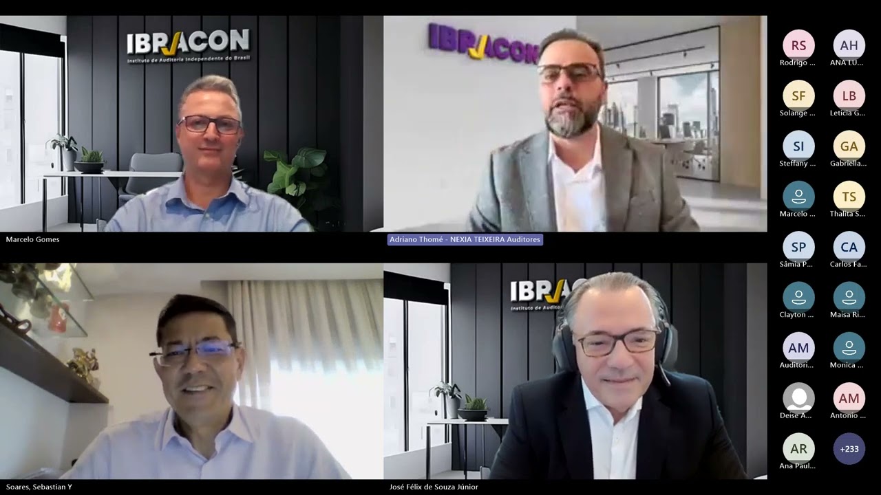 Webinar Ibracon: Encerramento das DF's na visão das firmas de menor porte