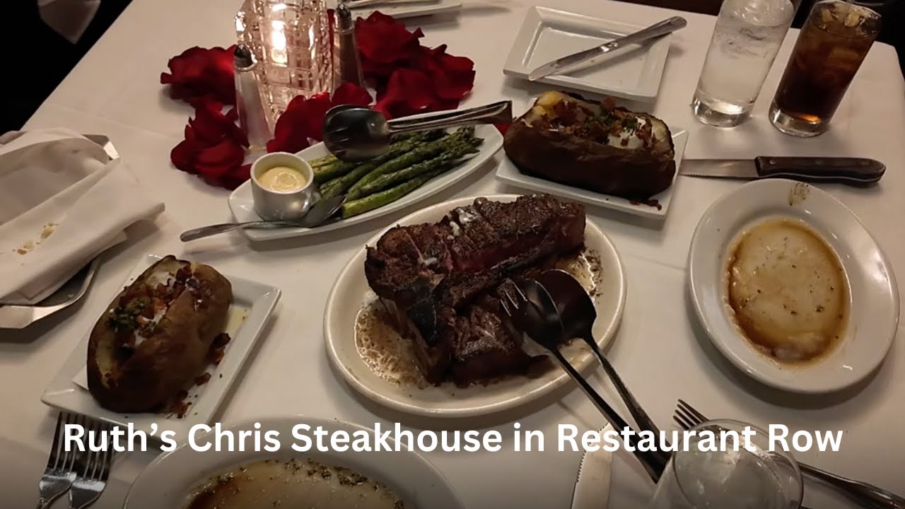 Hawaii Food: Ruth's Chris Steakhouse in Restaurant Row in Honolulu