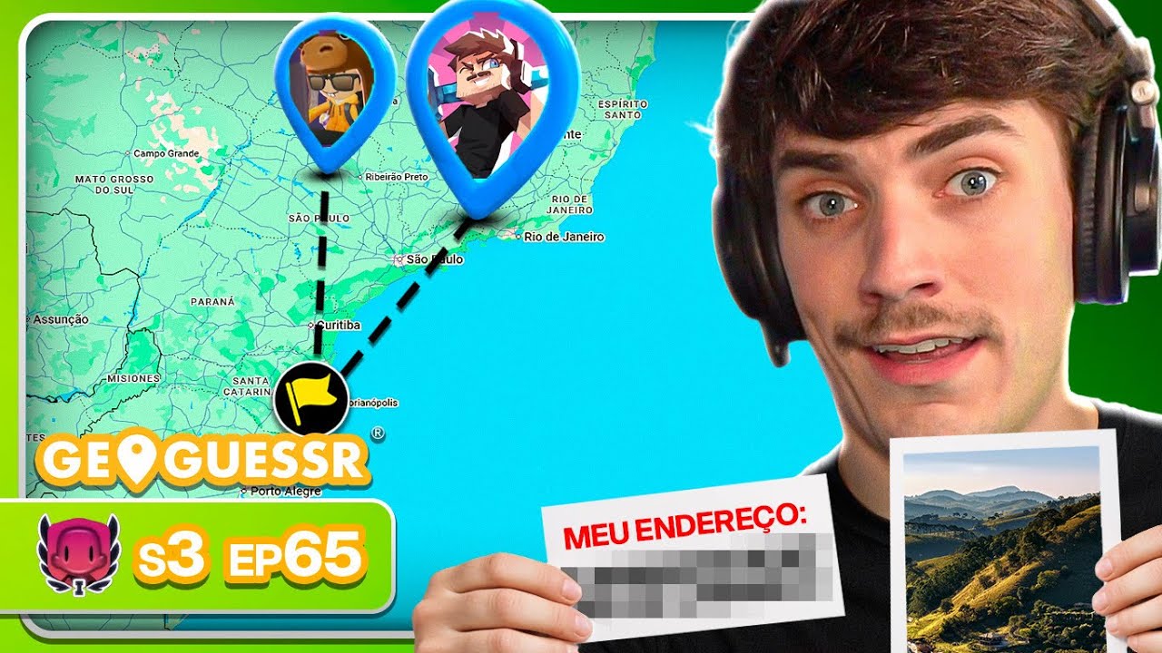 CAÍ NA RUA DE CASA | GeoGuessr #S3E65