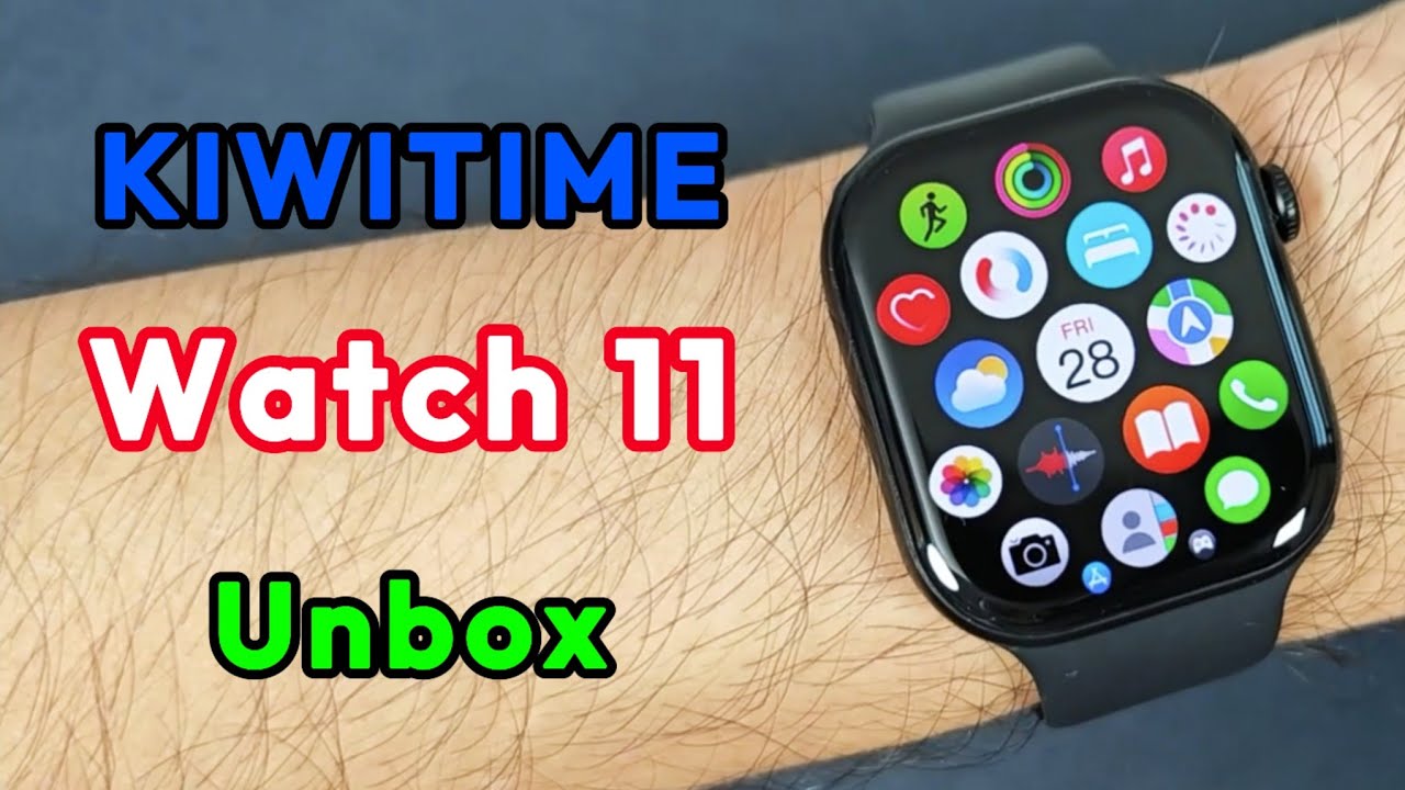 KIWITIME WATCH 11 Unbox-Best Series 11 S11 Smartwatch?2.08 Inch Infinite Screen/42/46mm Options