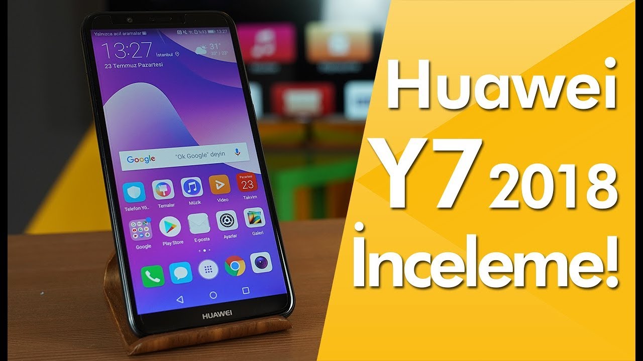 Huawei Y7 2018 inceleme - Uygun fiyatlı büyük ekranlı telefon!