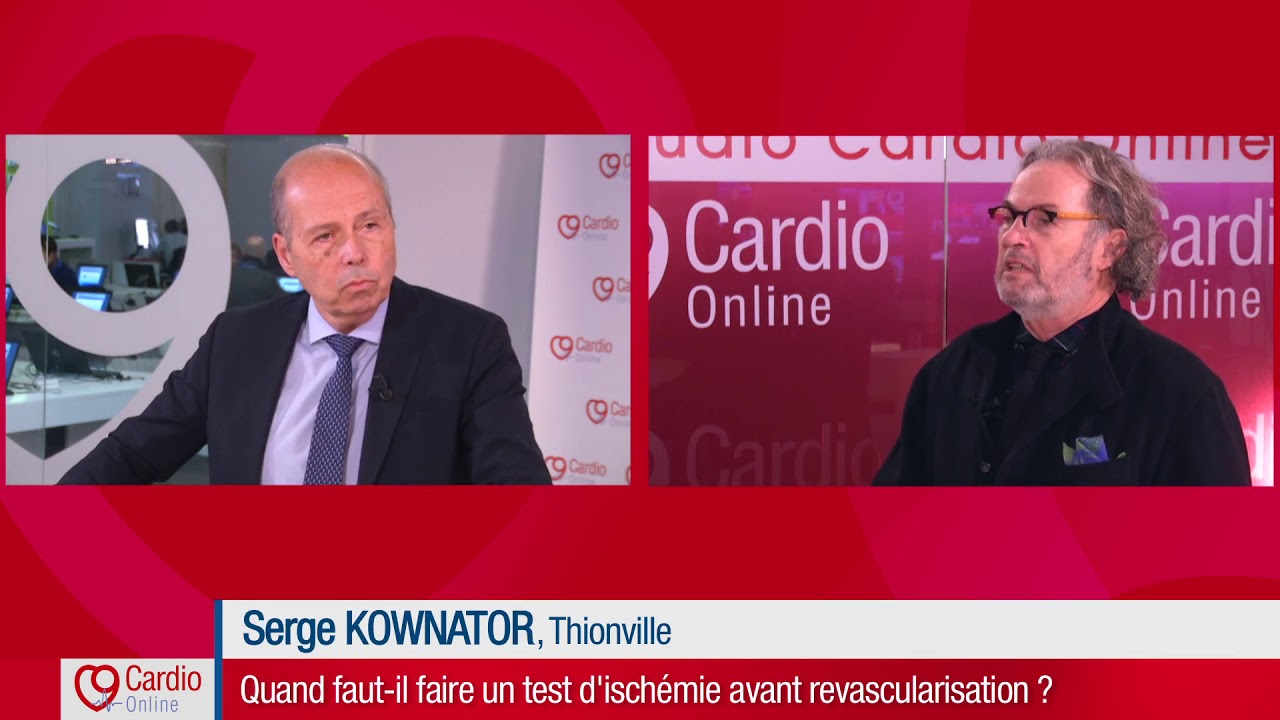 Quand faut il faire un test d'ischémie avant revascularisation ? JE SFC 2017