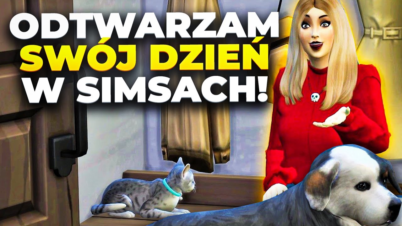 ODTWARZAM SWÓJ DZIEŃ W SIMSACH! 🏃💚