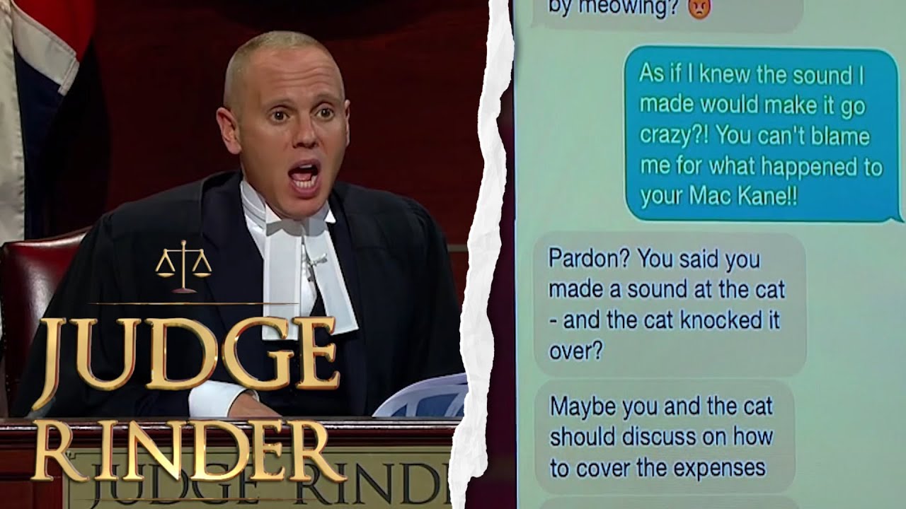 Judge Reads Text Messages as Evidence in Court | Judge Rinder